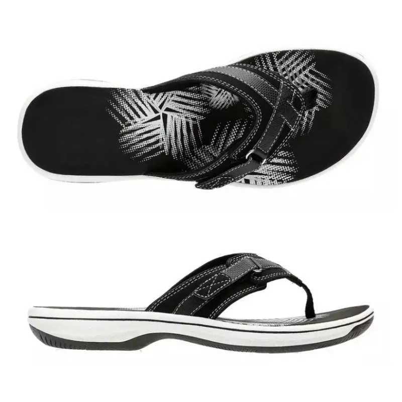 OCW Orthopedic Sandals For Women Breathable Buckle Arch Support Flip-flops Colorful Summer