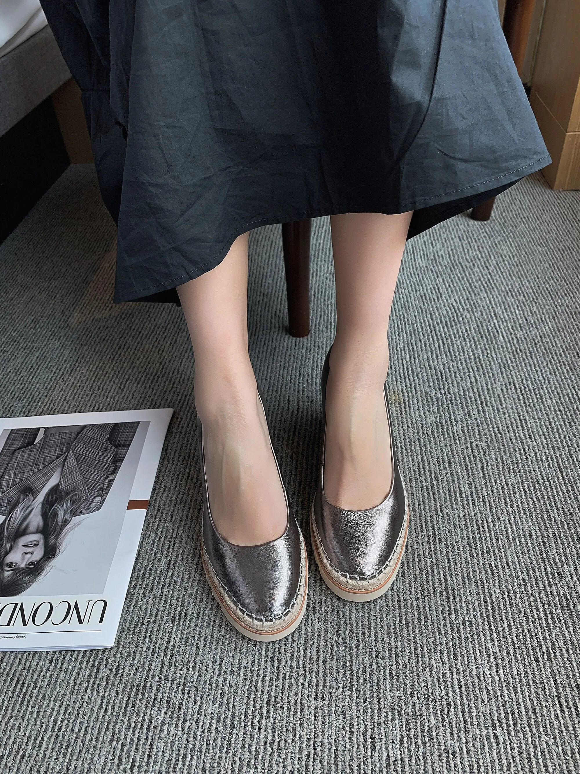 Office lady concise comfortable shoes