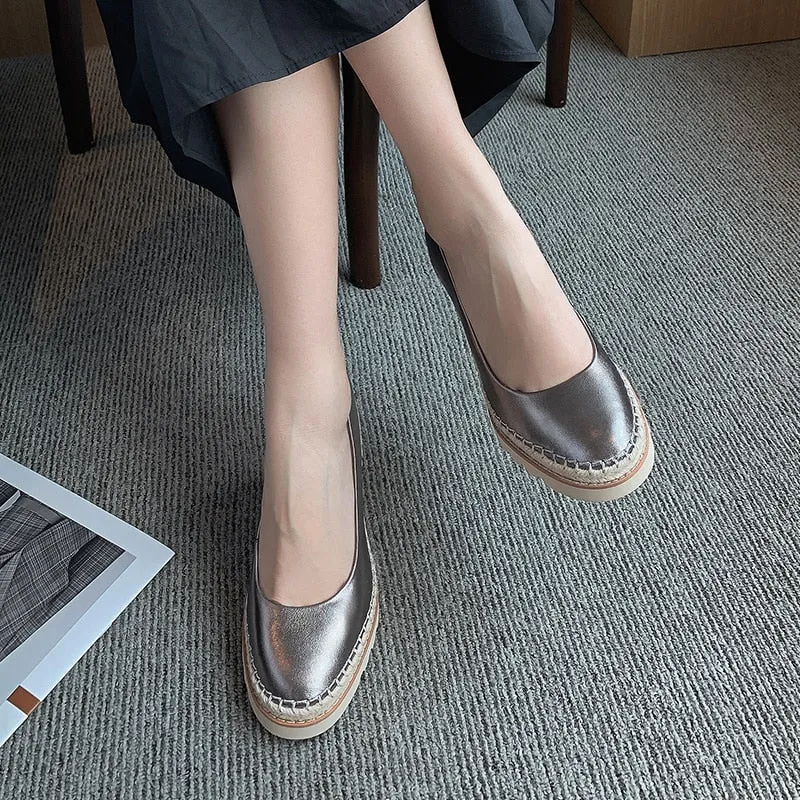 Office lady concise comfortable shoes