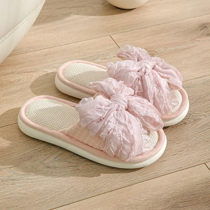 Open Toe Flats Slippers