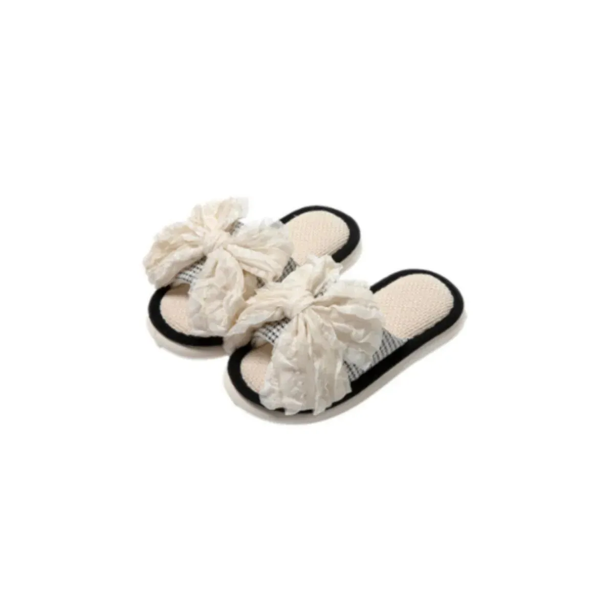 Open Toe Flats Slippers