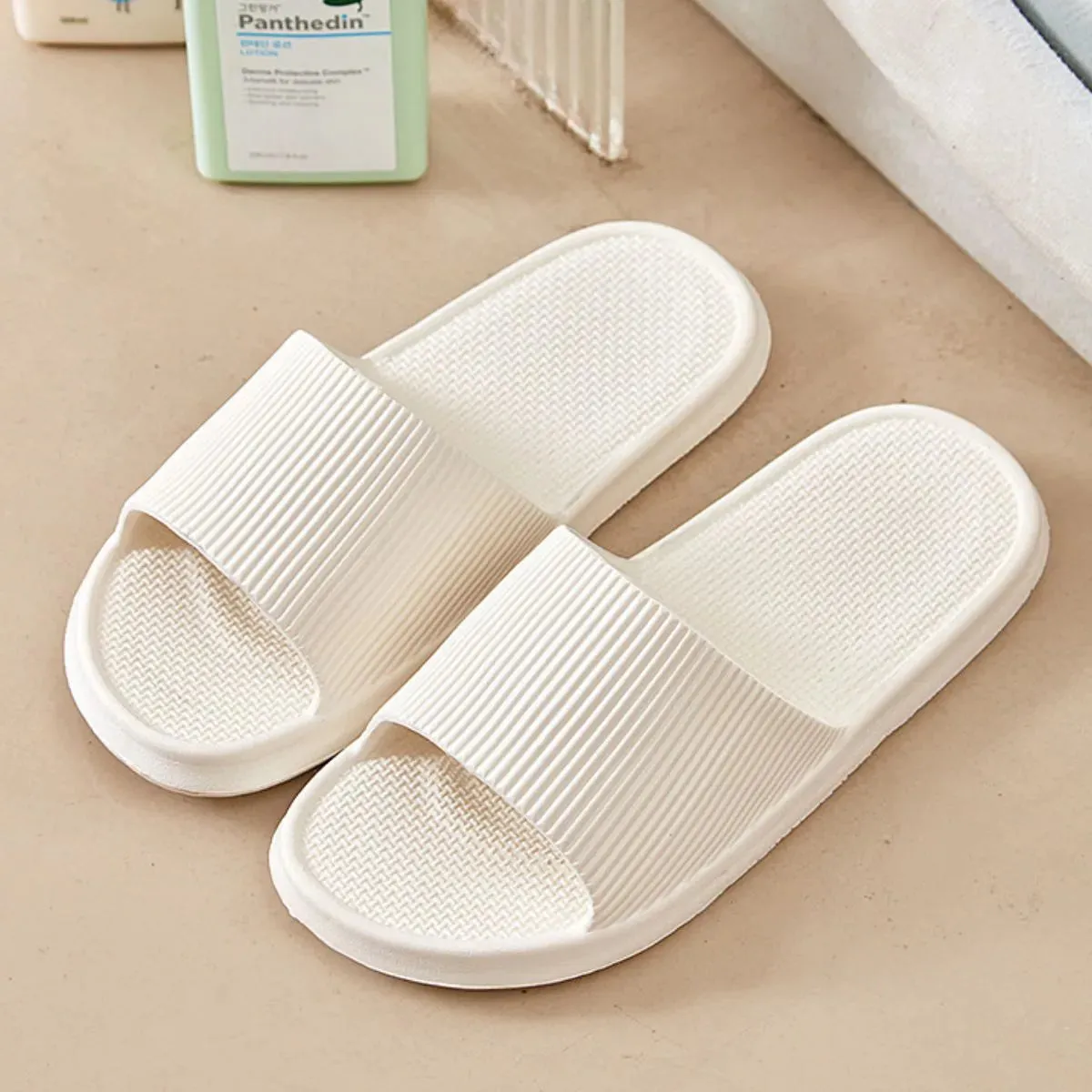 Open Toe Flats Slippers