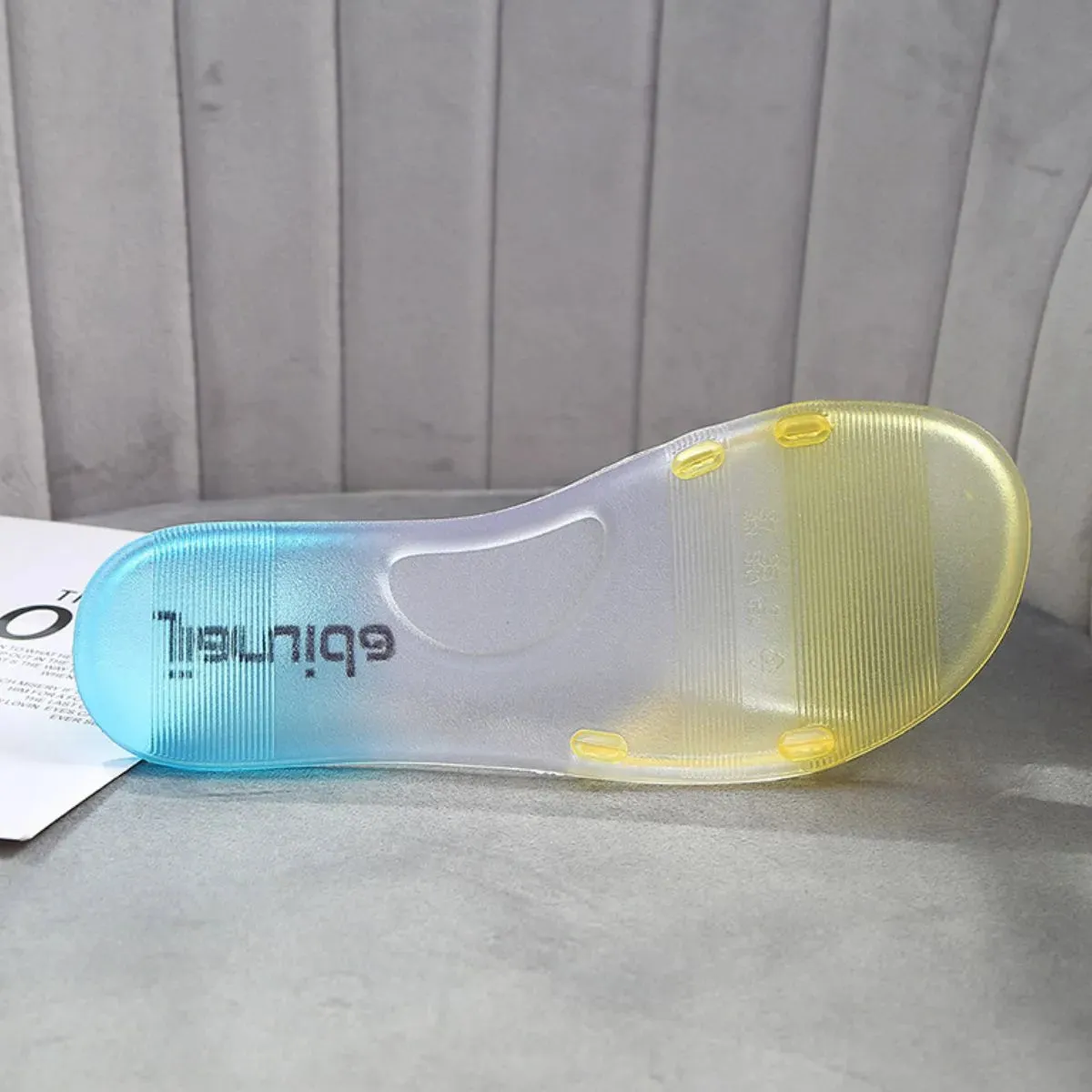 Open Toe Flats Slippers