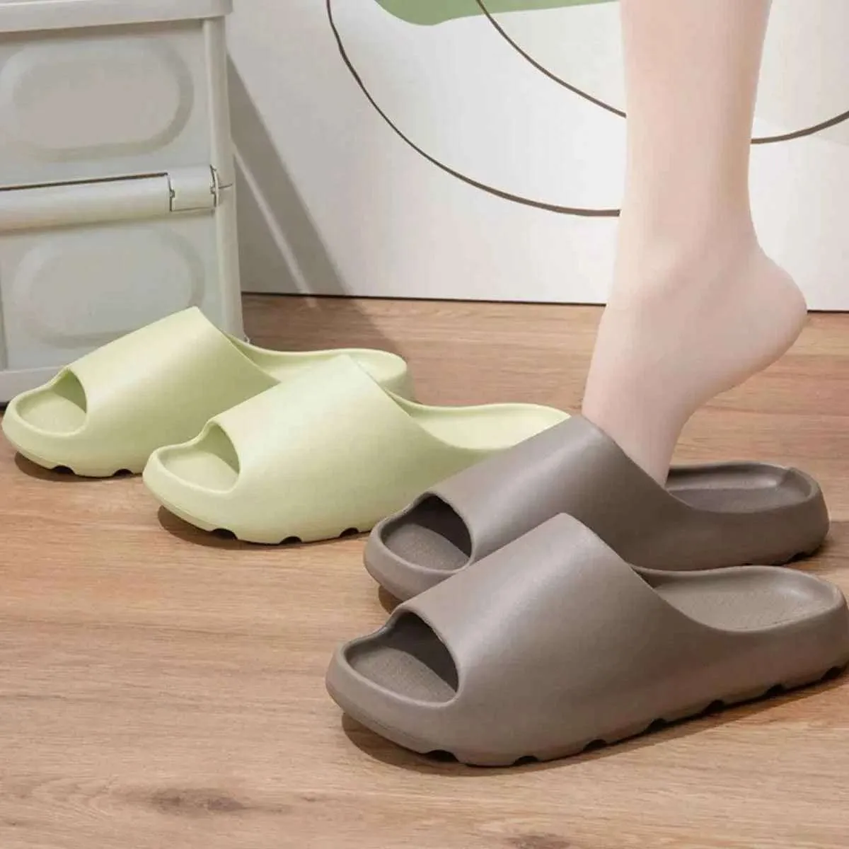 Open Toe Platform Slippers for Comfort and Style