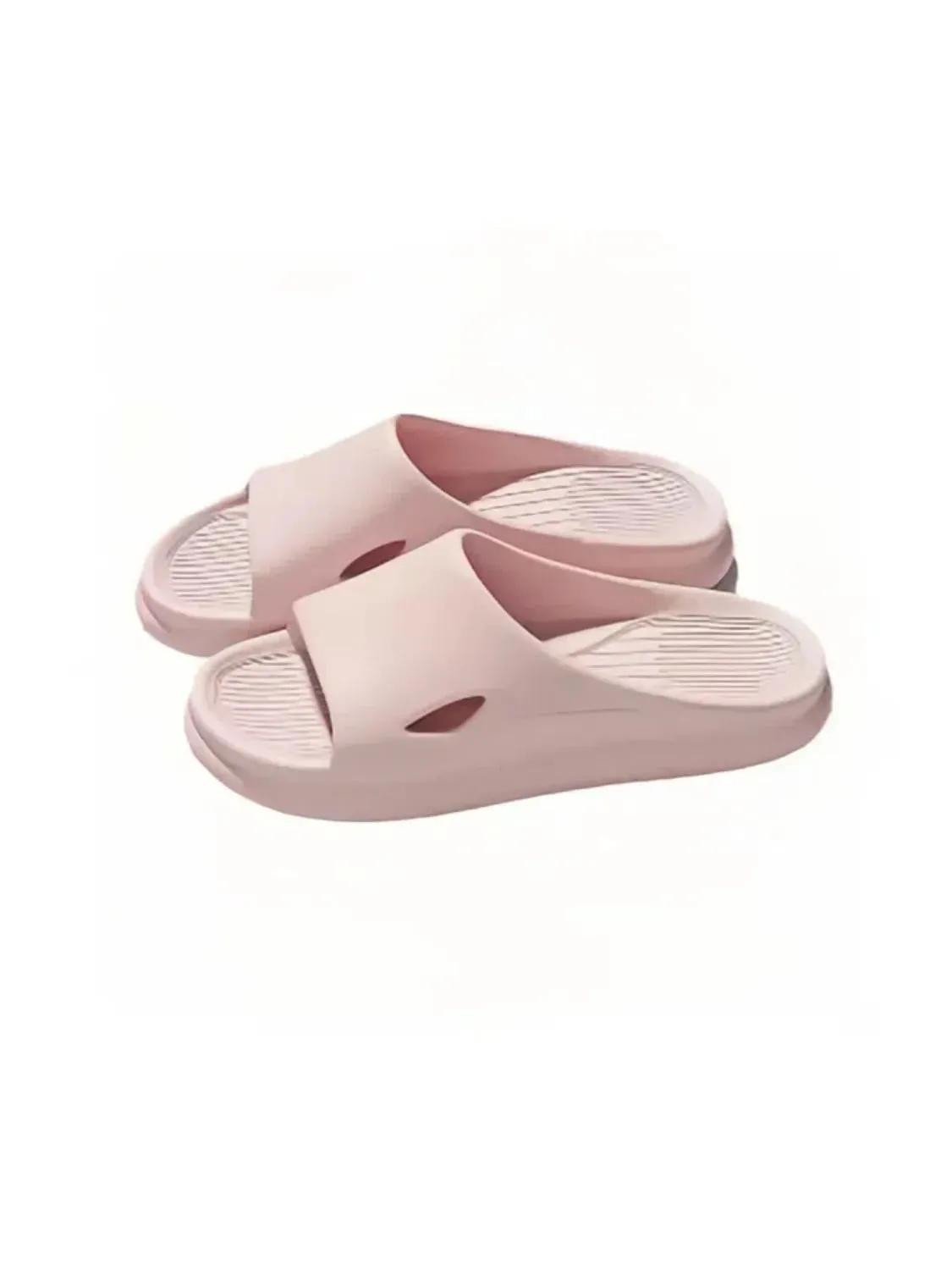 Open Toe Platform Slippers