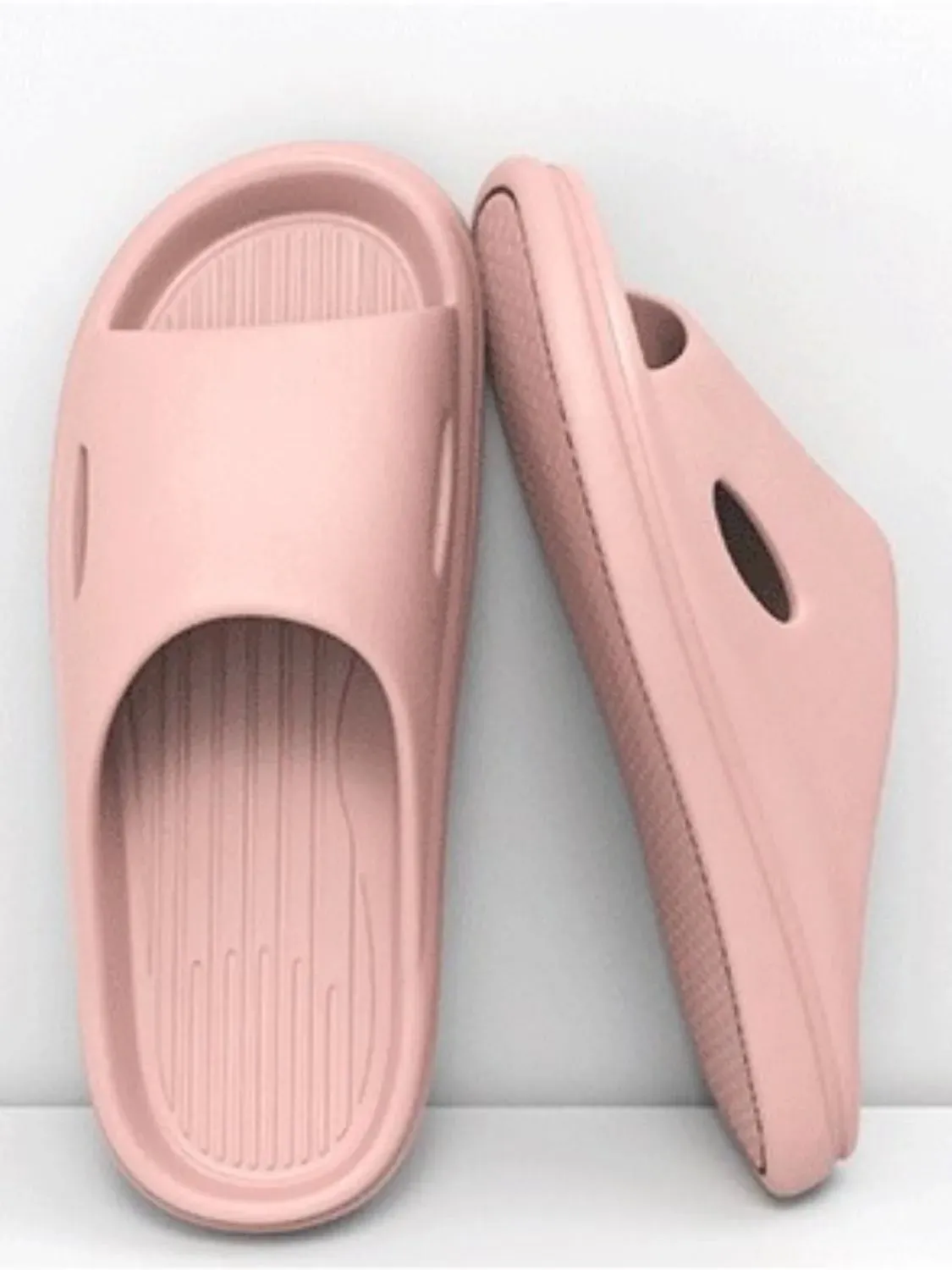 Open Toe Platform Slippers