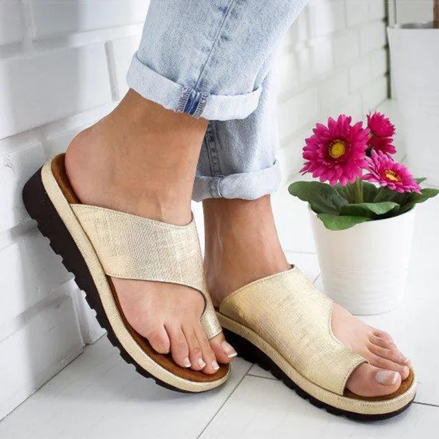 Orthopedic Sandals with Bunion Support Slip-On Design