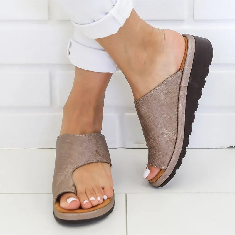 Orthopedic Sandals with Bunion Support Slip-On Design