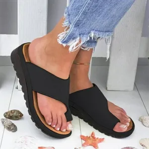 Orthopedic Sandals with Bunion Support Slip-On Design