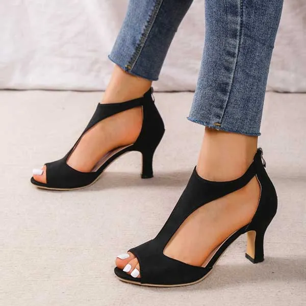 Orthopedic Sandals with Open-Toe and Ankle Strap Design