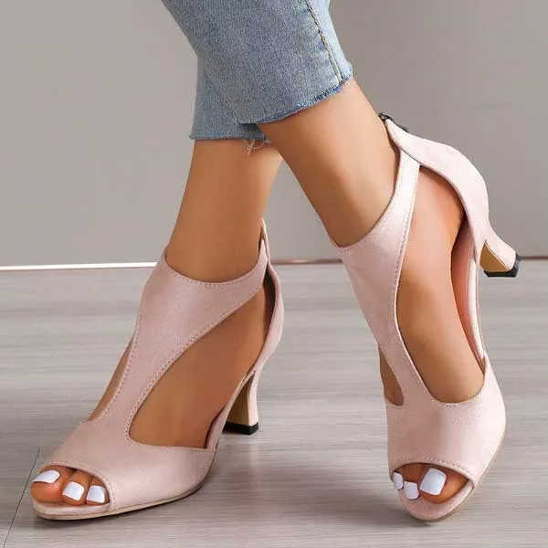 Orthopedic Sandals with Open-Toe and Ankle Strap Design