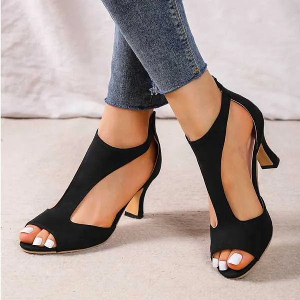 Orthopedic Sandals with Open-Toe and Ankle Strap Design