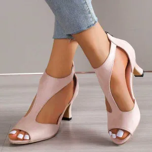 Orthopedic Sandals with Open-Toe and Ankle Strap Design