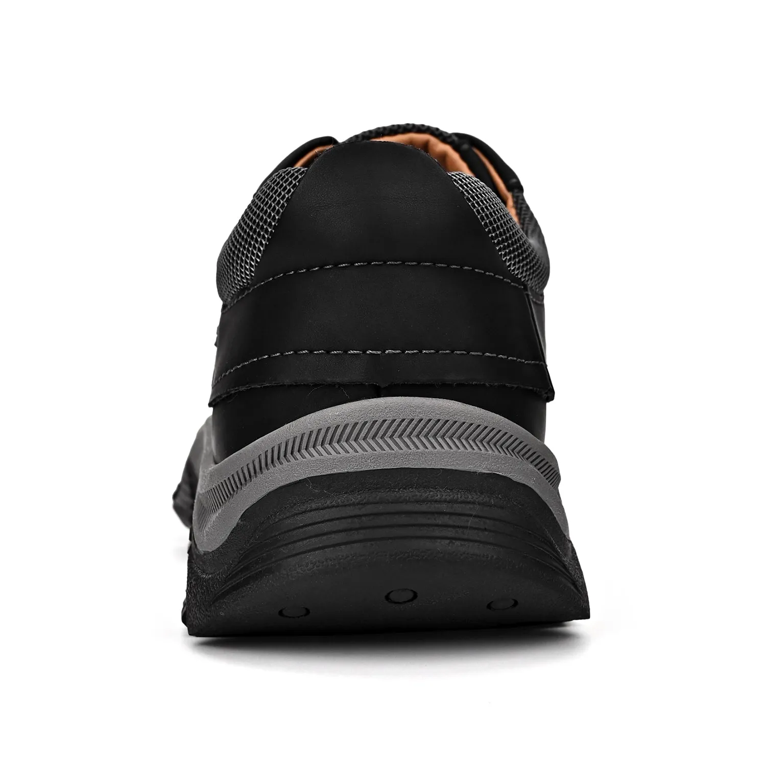 Orthopedic Shoes Men's Lace Leather Casual Walking Outdoor Shoes