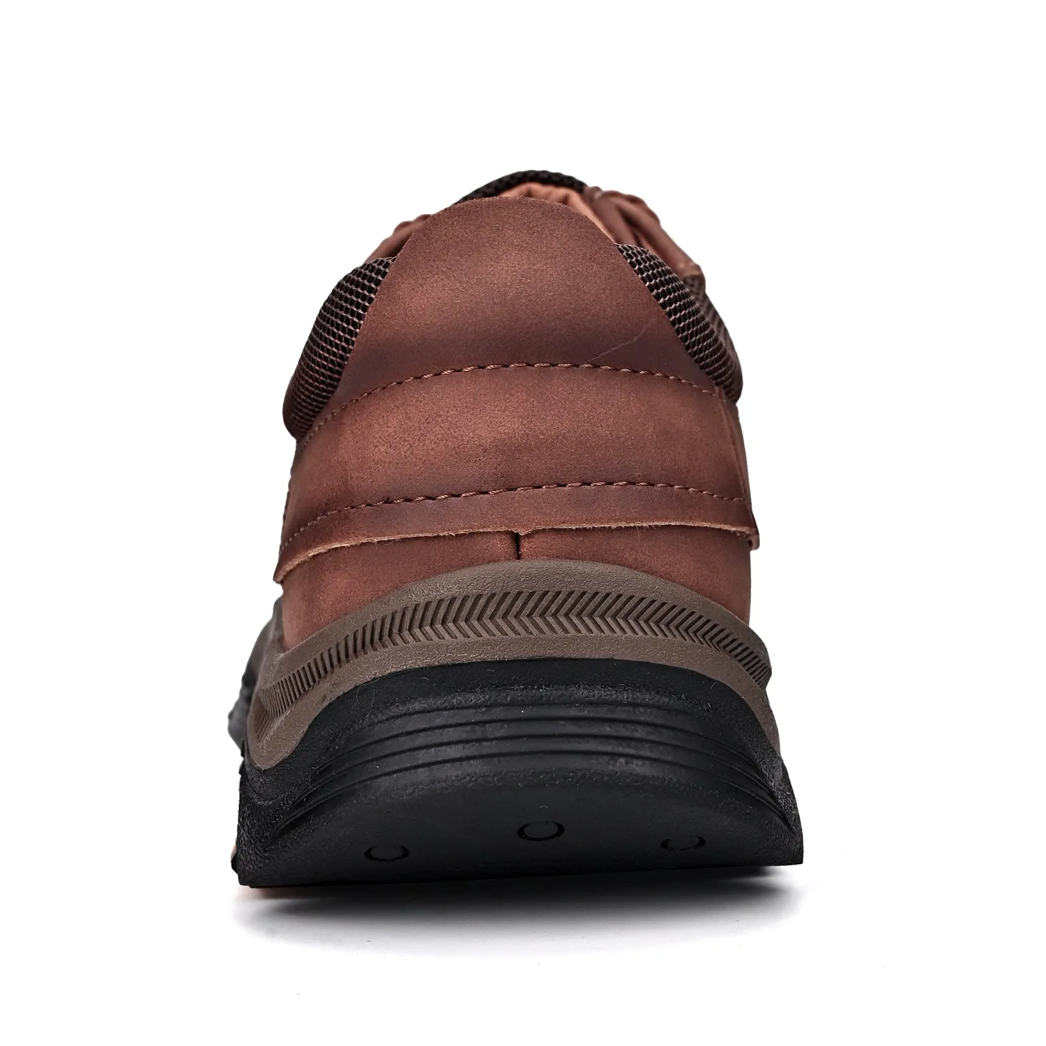 Orthopedic Shoes Men's Lace Leather Casual Walking Outdoor Shoes