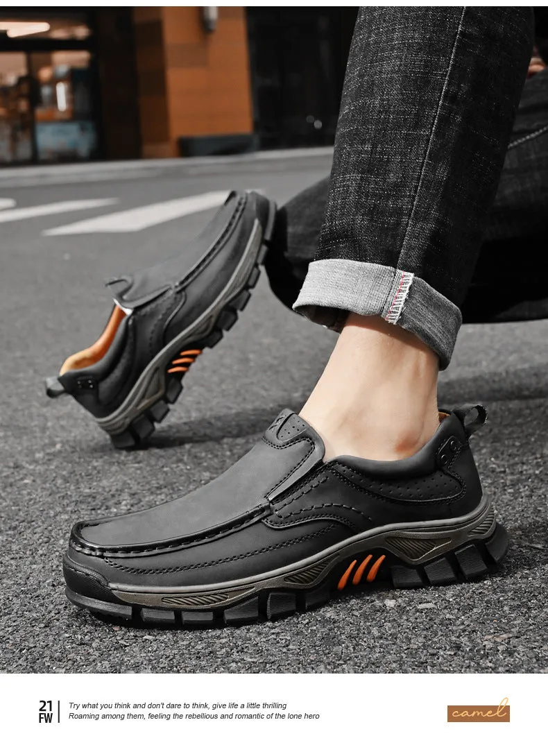Orthopedic Shoes Men's Soft Insole Walking Casual Loafers