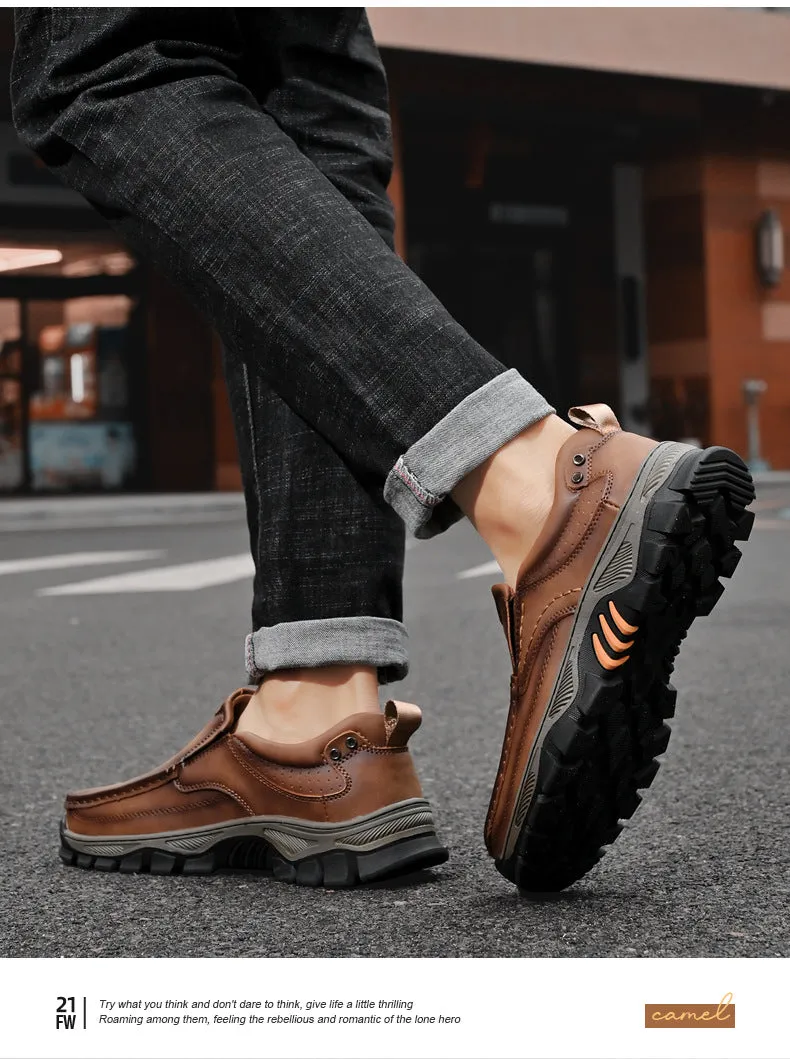 Orthopedic Shoes Men's Soft Insole Walking Casual Loafers