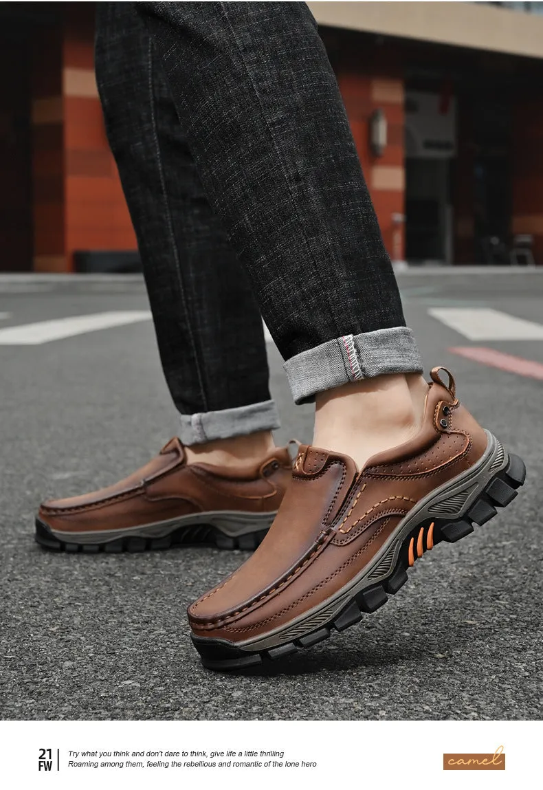 Orthopedic Shoes Men's Soft Insole Walking Casual Loafers