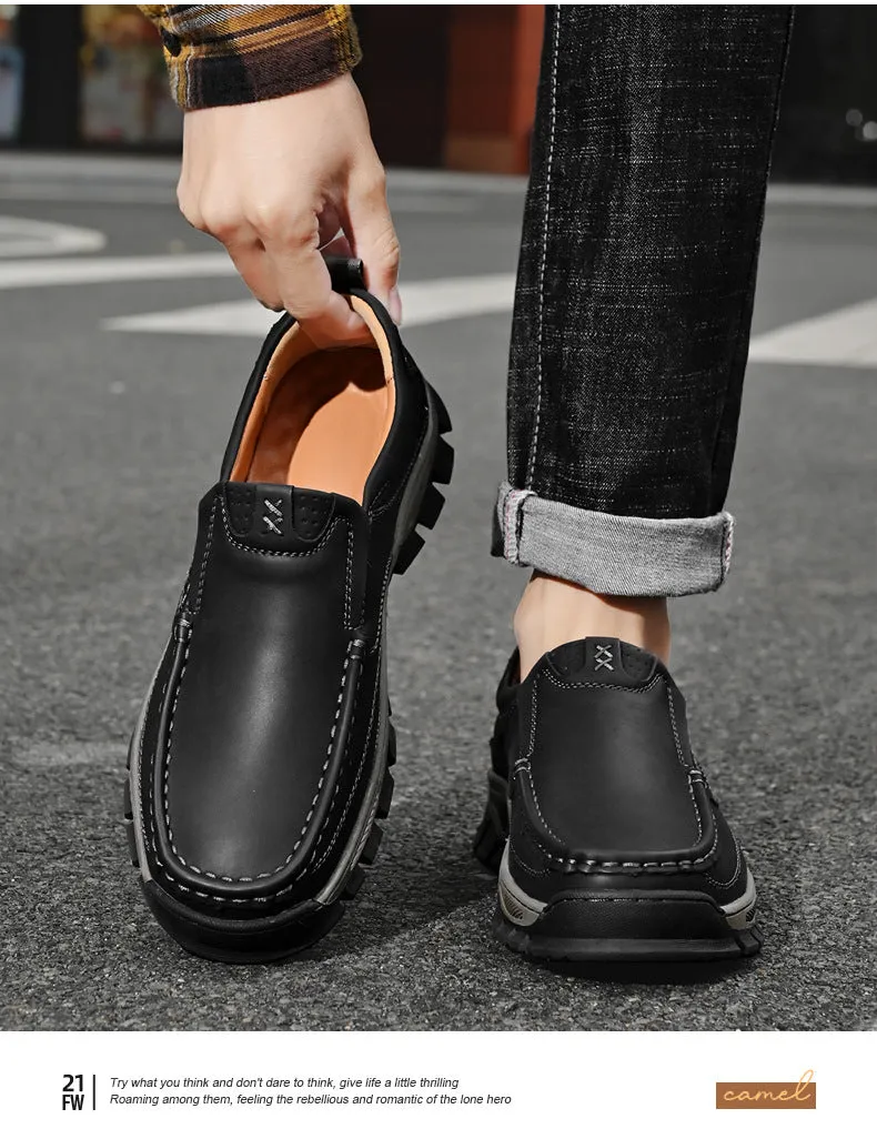 Orthopedic Shoes Men's Soft Insole Walking Casual Loafers