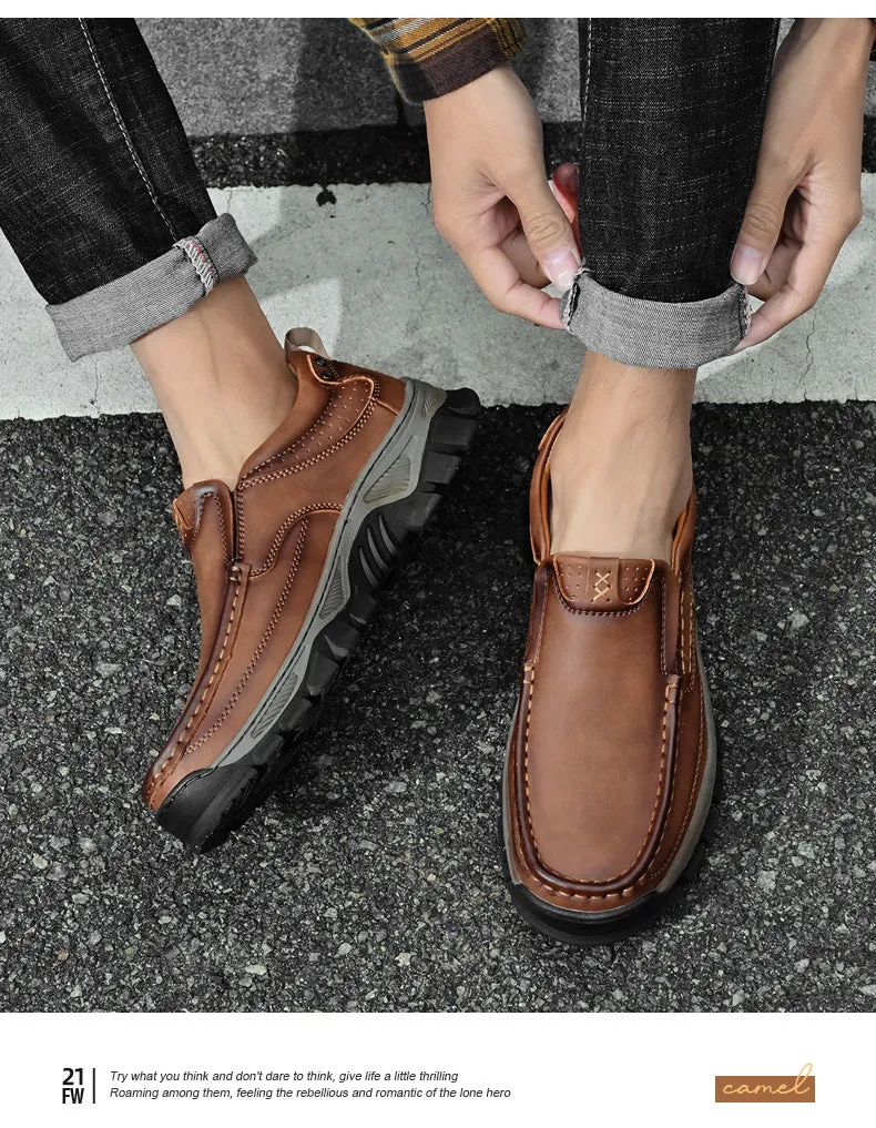 Orthopedic Shoes Men's Soft Insole Walking Casual Loafers