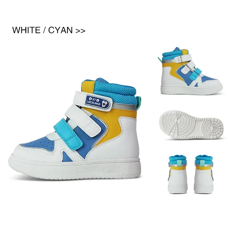 ORTOLUCKLAND Children Sneakers Orthopedic Shoes For Kid Casual Lenther