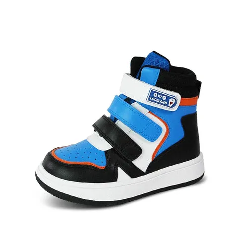 ORTOLUCKLAND Children Sneakers Orthopedic Shoes For Kid Casual Lenther