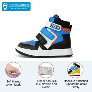 ORTOLUCKLAND Children Sneakers Orthopedic Shoes For Kid Casual Lenther