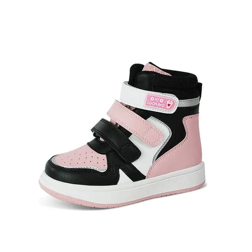 ORTOLUCKLAND Children Sneakers Orthopedic Shoes For Kid Casual Lenther