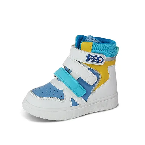 ORTOLUCKLAND Children Sneakers Orthopedic Shoes For Kid Casual Lenther