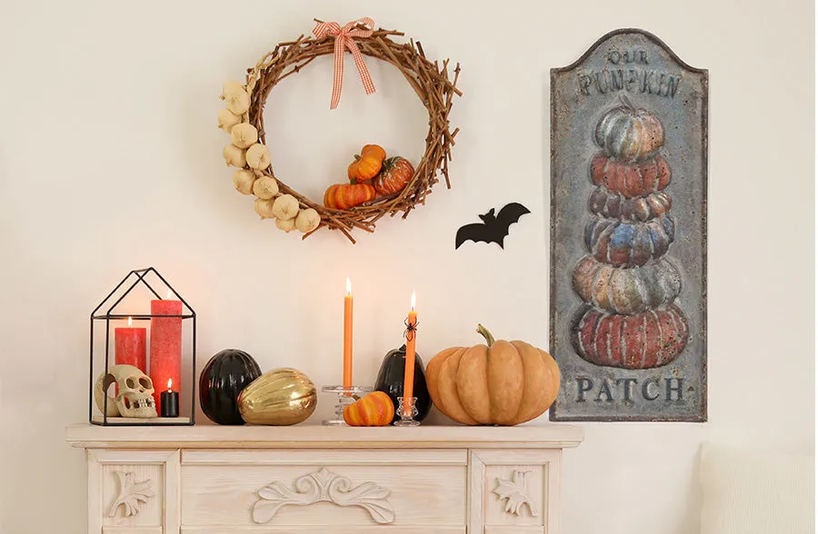 Our Pumpkin Patch Vintage Embossed Sign, Pick Your Size