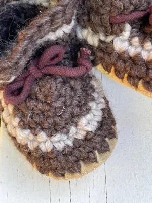 Padraig Kids Slippers Brown