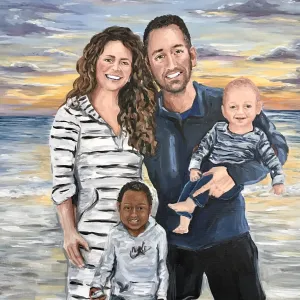 Painting from Past Family Photo - Chattanooga, TN