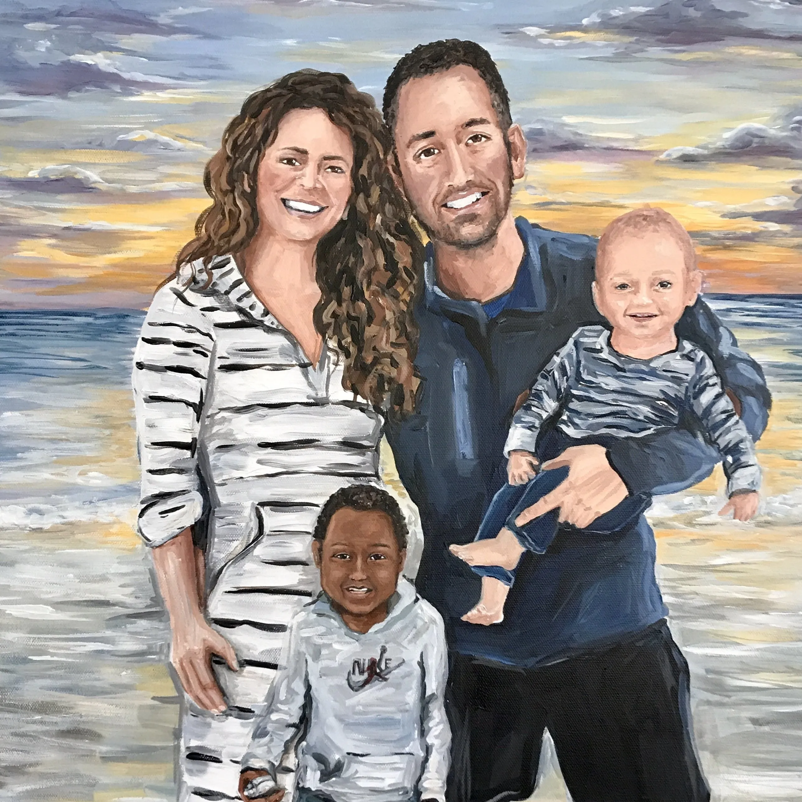 Painting from Past Family Photo - Chattanooga, TN