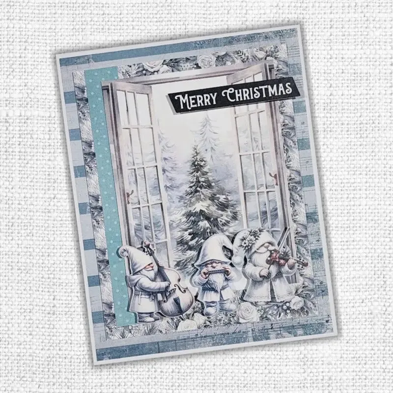 Paper Rose Studio - 12x12 Paper Pack - White Christmas