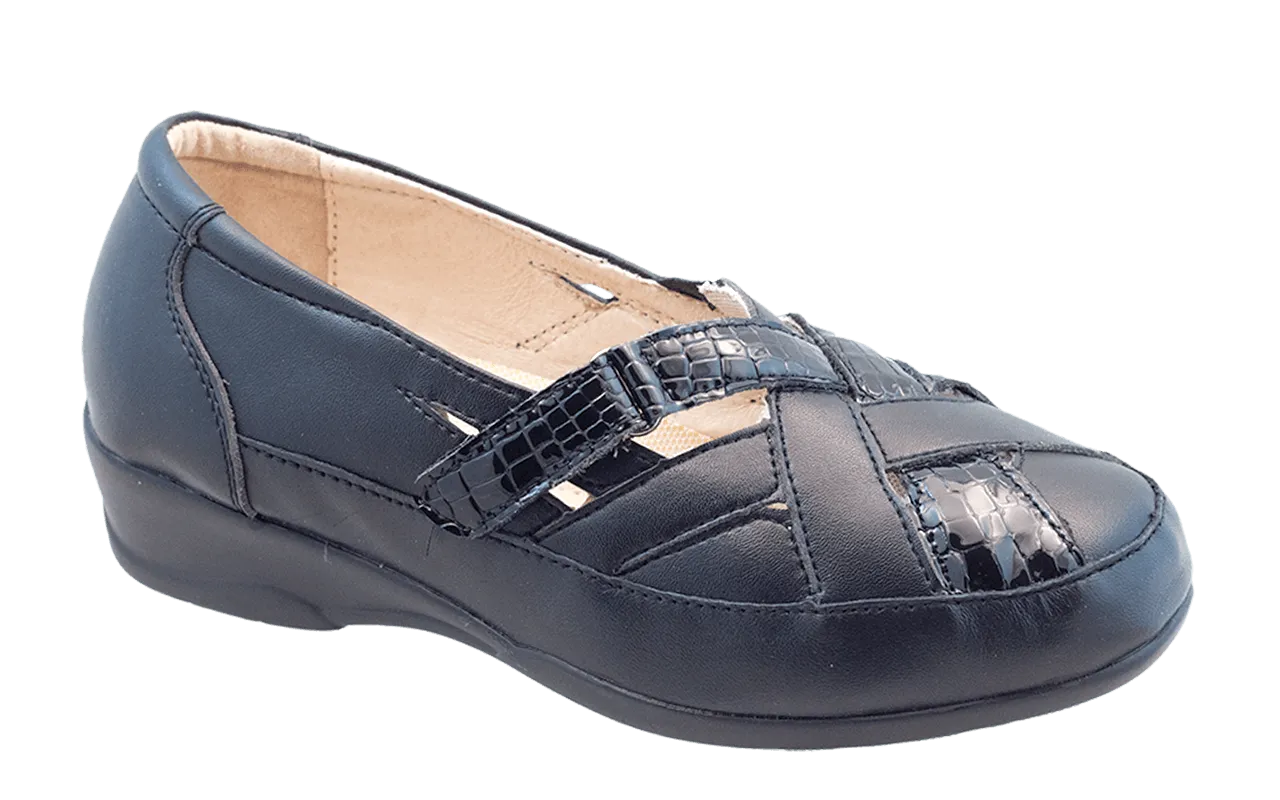 Pilgrim Women's Dress Shoes - P3096 Dominique - Black