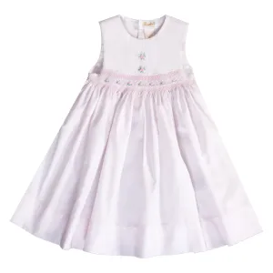 Pink Callado English Smocked Sundress