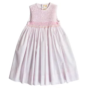 Pink Popcorn English Smocked Sundress