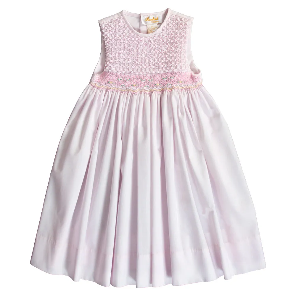 Pink Popcorn English Smocked Sundress