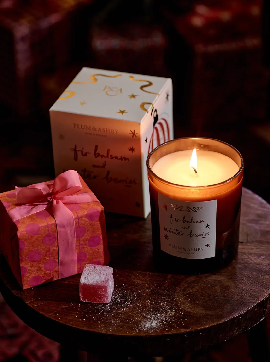 Plum & Ashby Fir Balsam & Winter Berries Candle