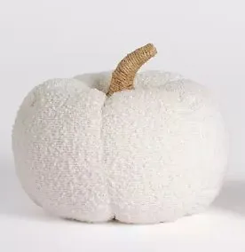 Plush Boucle Pumpkins - 9"
