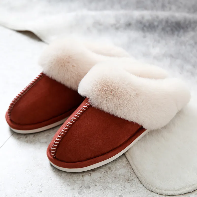 PlushCotton Cozy Slippers