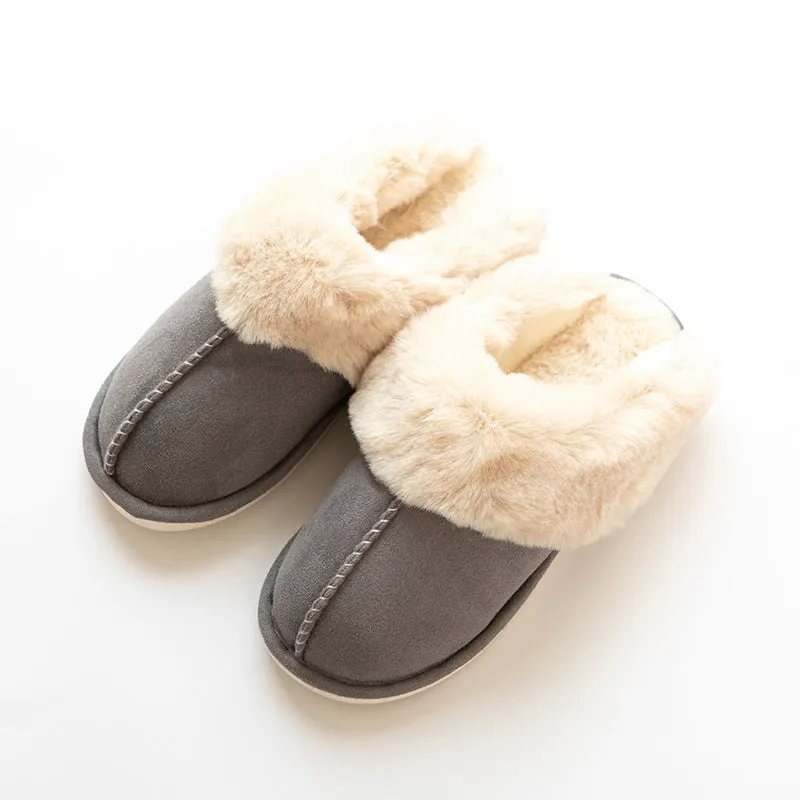 PlushCotton Cozy Slippers