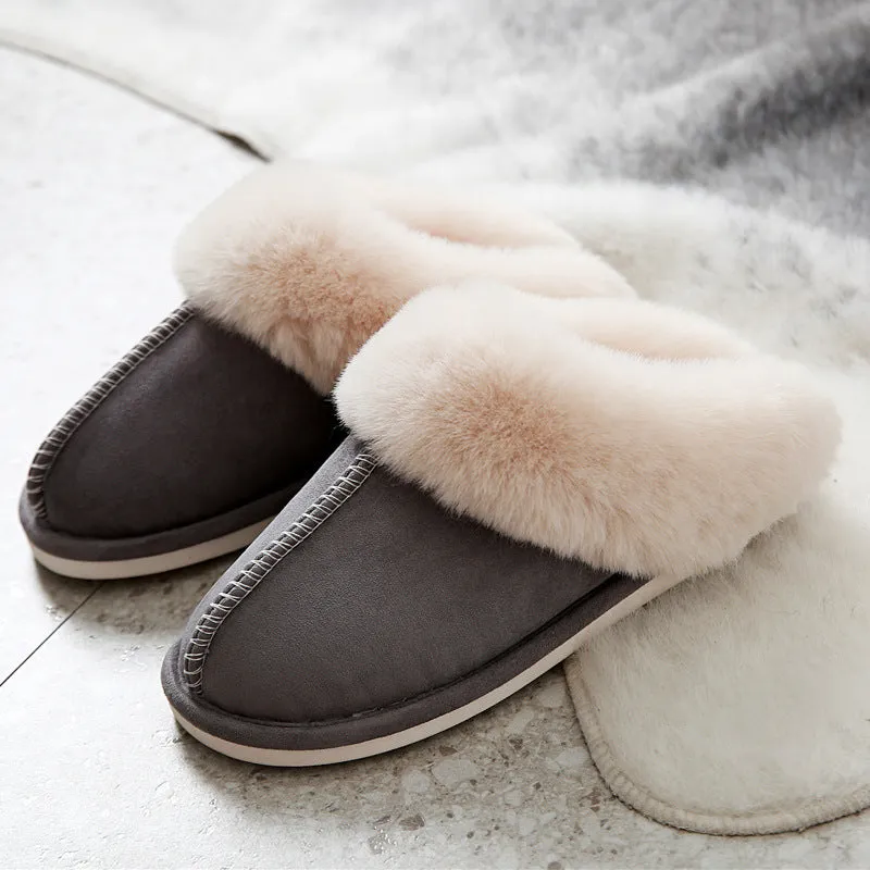 PlushCotton Cozy Slippers