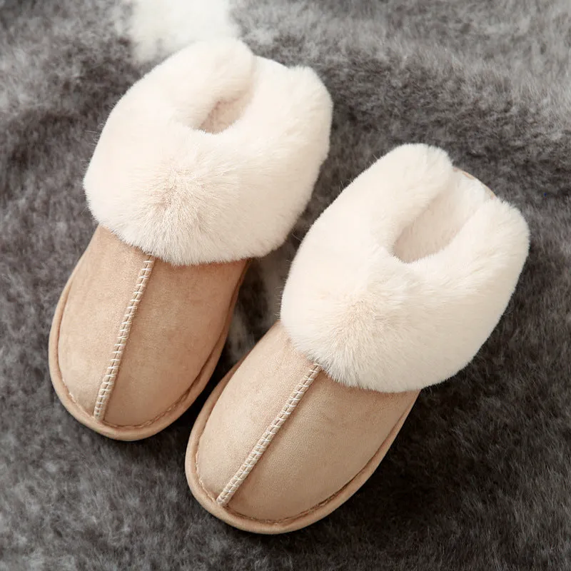 PlushCotton Cozy Slippers