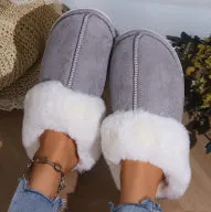 PlushCotton Cozy Slippers