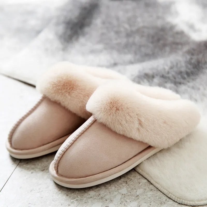 PlushCotton Cozy Slippers