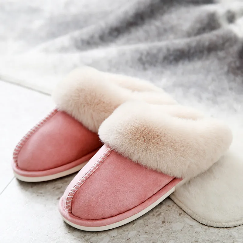 PlushCotton Cozy Slippers