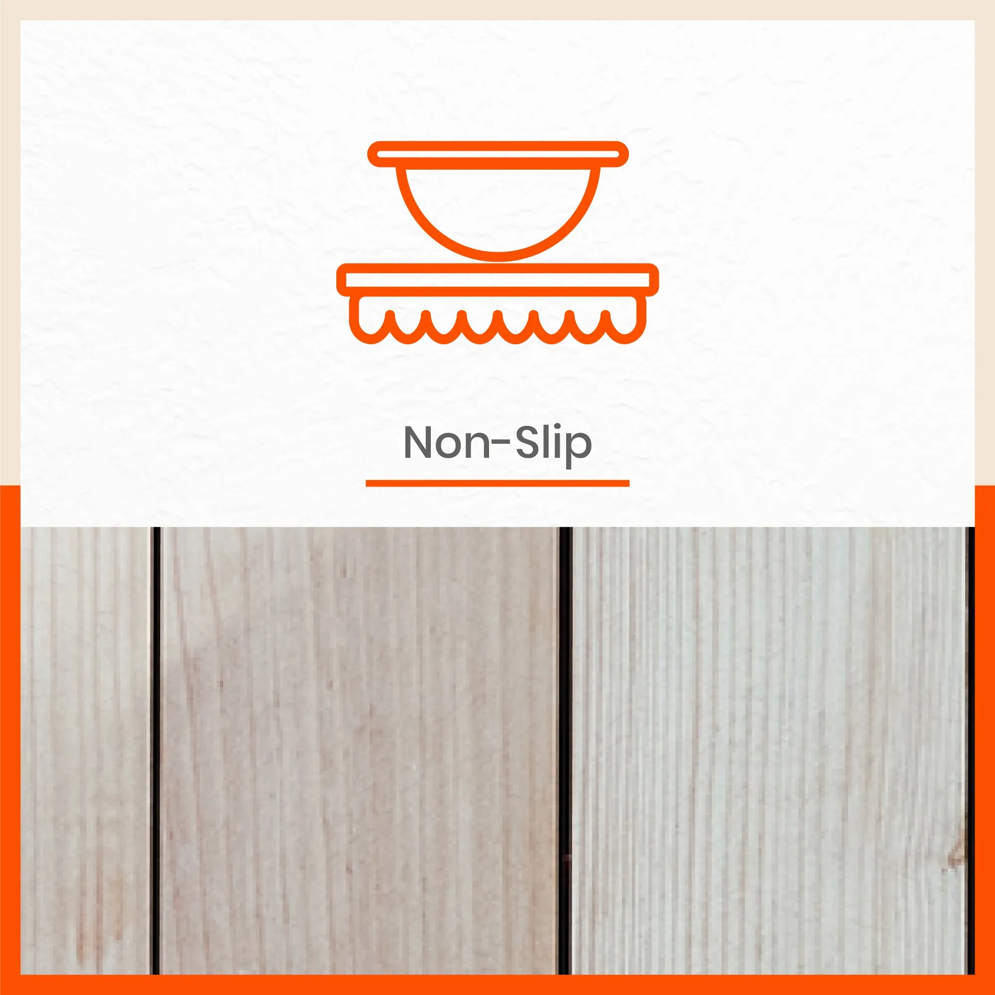 Polypropylene Table Mats & Coasters for Dining Table at Home (CEDAR - Set of 6)
