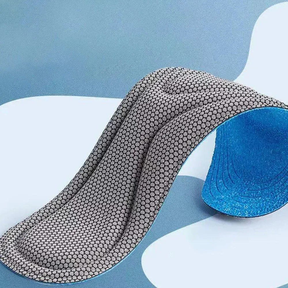 Premium Comfort 4pcs Memory Foam Orthopedic Insoles for All Shoes