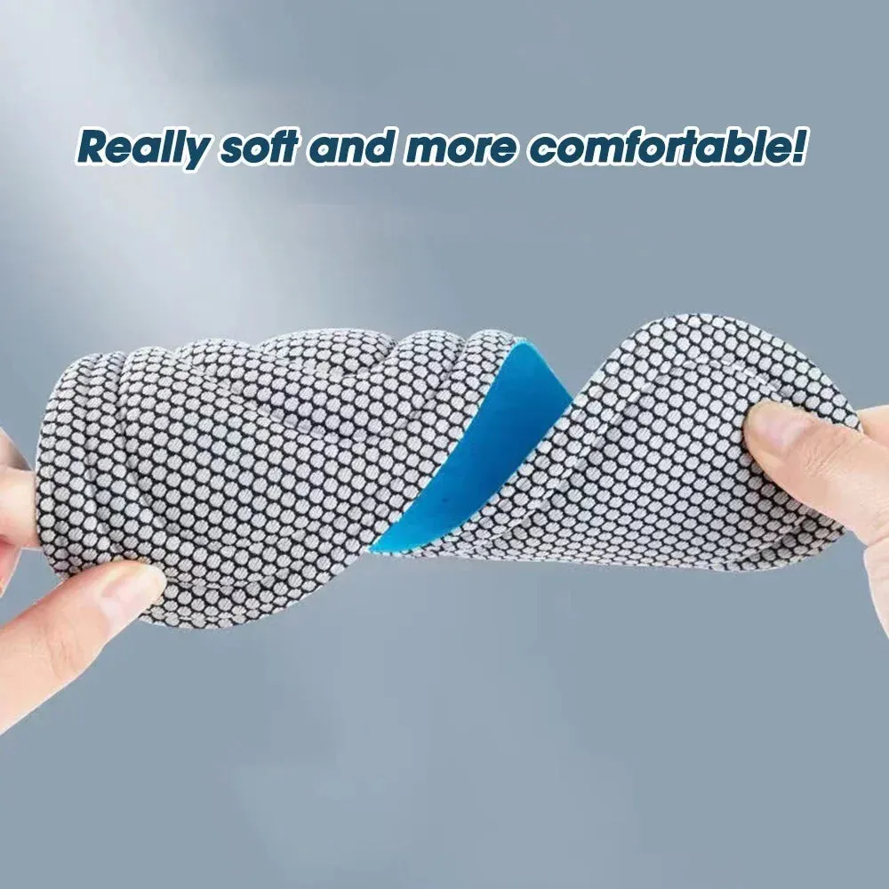 Premium Comfort 4pcs Memory Foam Orthopedic Insoles for All Shoes